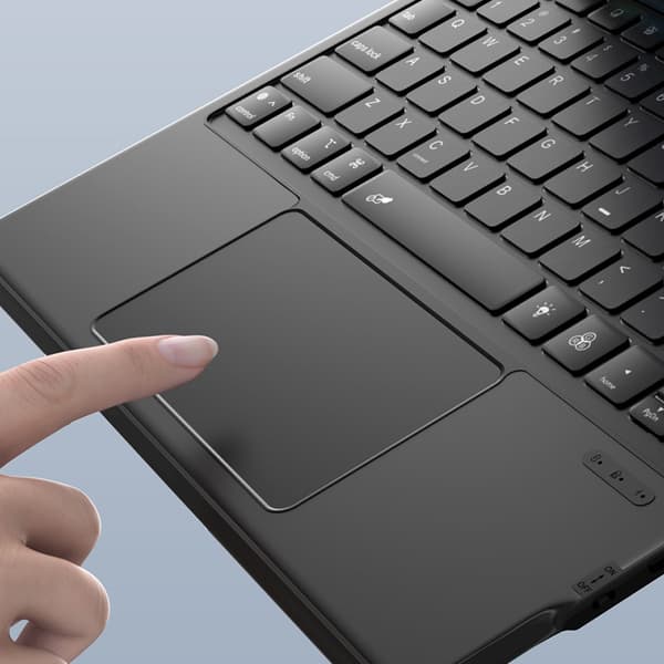 INF Magneettinen näppäimistökuori iPad 10. sukupolvelle 10,9 tuumaa - musta