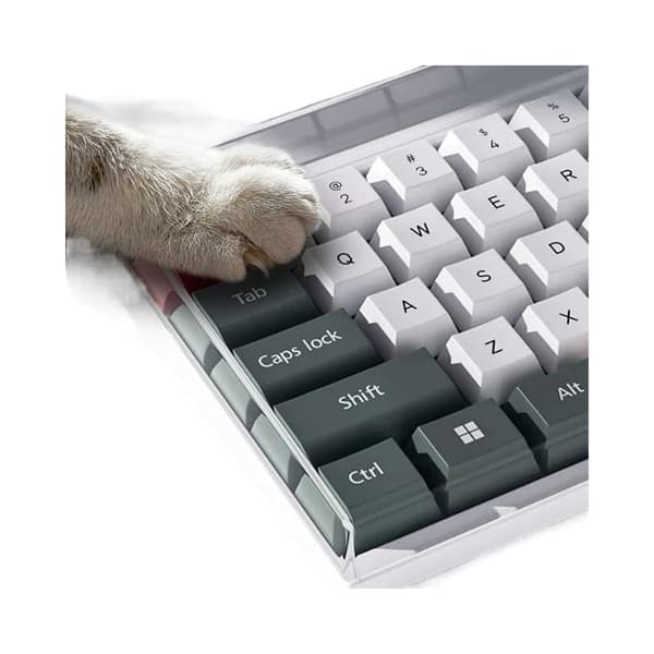 akryl mekanisk tastatur støvdæksel 87 nøgler vandtæt og kæledyrssikkert støvdæksel