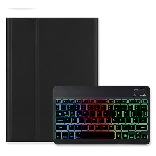 INF Sort Bluetooth-tastaturcover til Lenovo M10 (2nd) X306F