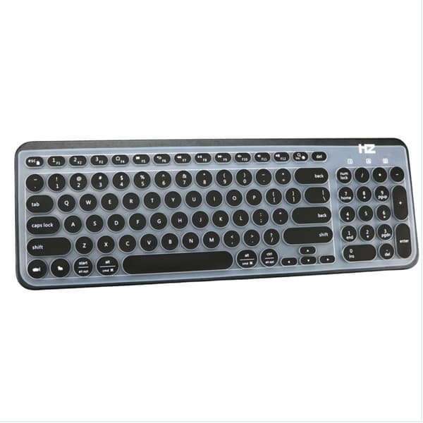 INF Silikontangentbordsskydd för Logitech K780 Svart