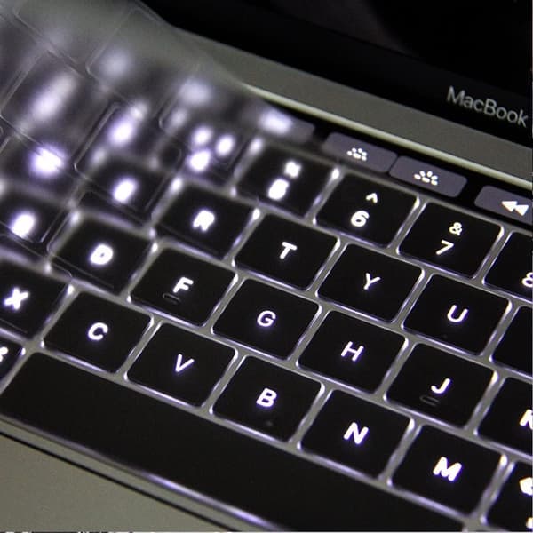 INF Tangentbordsskydd för MacBook Air 13" silikon Transparent