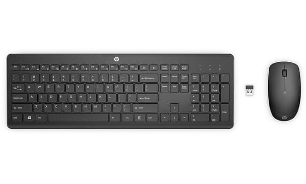 HP 230 bezdrátový set CZ/SK Svart