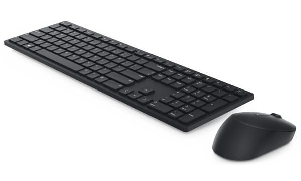 DELL KM5221W bezdrátová klávesnice a myš CZ/SK/ česká/slovenská Sort