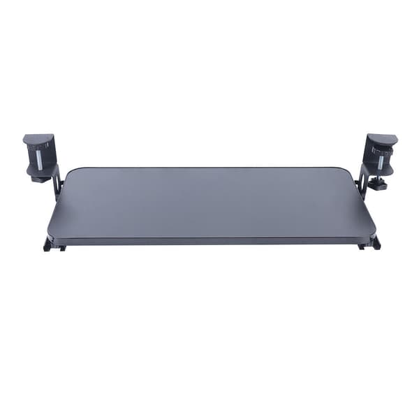 Forlængbar Tastaturbakke, Ergonomisk Komfort, Nem Installation, Robust Design