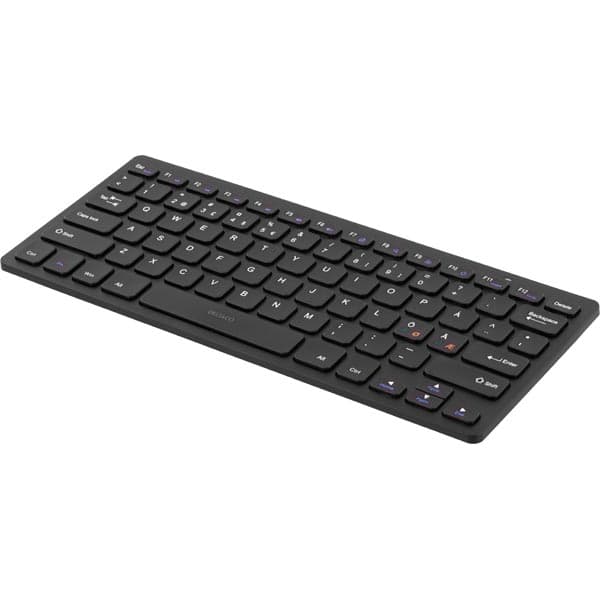 Trådløst Minikeyboard med Nano-USB Sort