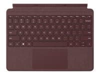 Microsoft Surface Go Signature Type Cover Burgundy (Nordisk)