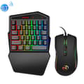 Miniatyrbilde 1 av 10: HXSJ K88 Trådløst Gaming Tangentbord + Tråd Mus