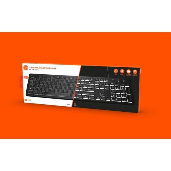 Mobility Lab bakbelyst tangentbord ML300566
