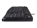 Miniatyrbilde 3 av 5: Logitech Desktop MK120 tastatur Mus inkludert USB Russisk Sort