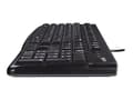 Miniatyrbilde 5 av 5: Logitech Desktop MK120 tastatur Mus inkludert USB Russisk Sort