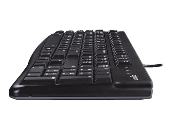 Logitech Desktop MK120 tastatur Mus inkludert USB Russisk Sort