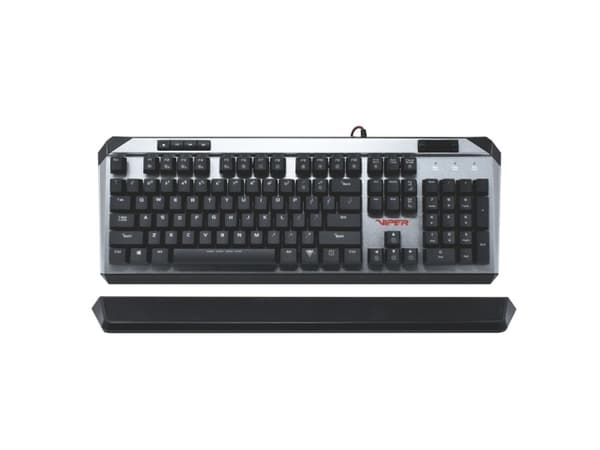 Patriot Viper V765 - Tangentbord - bakgrundsbelysning - USB - tangentbrytare: Kailh White