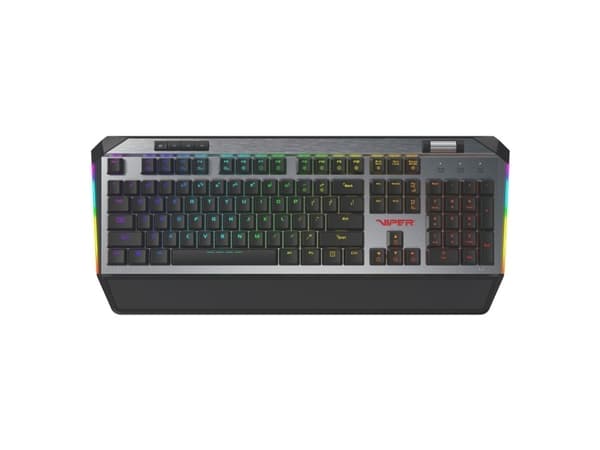Patriot Viper V765 - Tangentbord - bakgrundsbelysning - USB - tangentbrytare: Kailh White