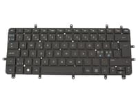 HP - Tangentbord - bakgrundsbelyst - dansk - svart - för Spectre XT Pro