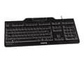 Miniatyrbild 2 av 5: CHERRY KC 1000 SC tangentbord USB Nordic Svart