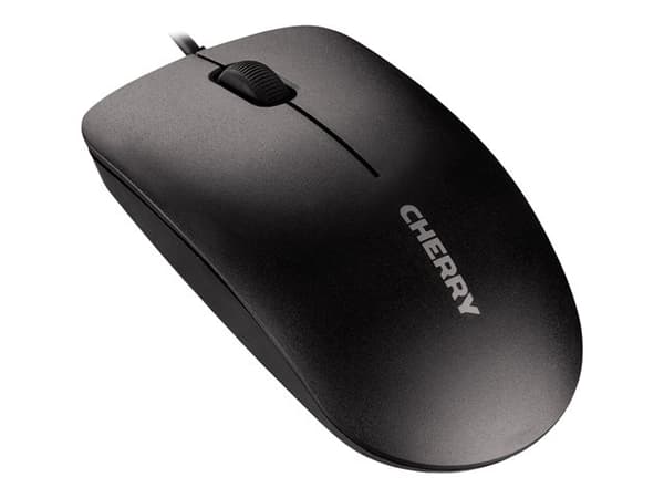 CHERRY DC 2000 tastatur Mus inkludert USB QWERTY Nordisk Sort Sort