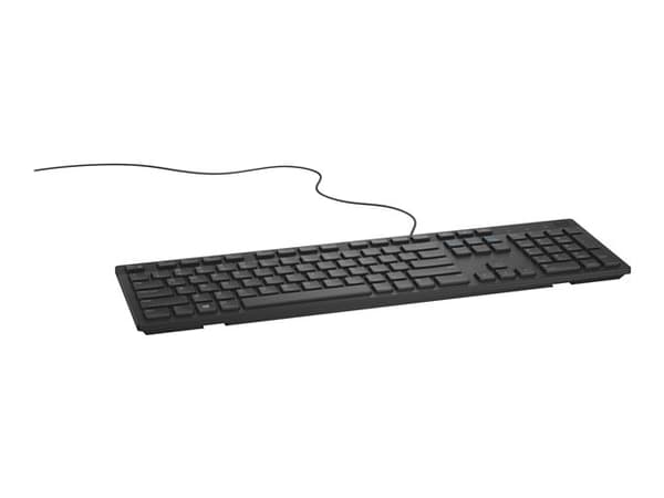 Dell KB216 - Tangentbord - USB - QWERTY - hela norden - svart