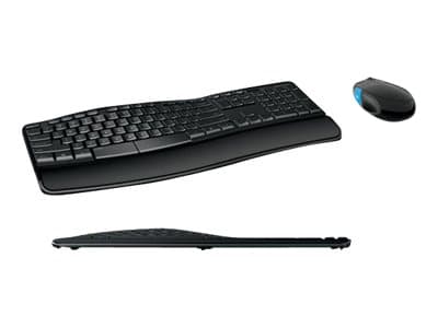 Microsoft Sculpt Comfort Desktop - Sats med tangentbord och mus - trådlös - 2.4 GHz - Nordisk