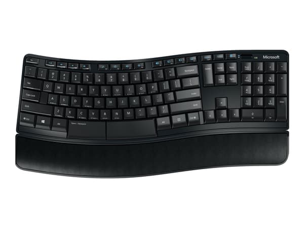 Microsoft Sculpt Comfort Desktop - Sats med tangentbord och mus - trådlös - 2.4 GHz - Nordisk