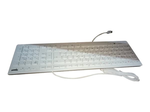 Lenovo LXH-EKB-10YA - Tangentbord - USB - QWERTY - spansk - FRU, (CRU) - Tier 1 Vit