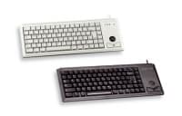 CHERRY Slim Line G84-4420 - Tangentbord - PS/2 - amerikansk - svart