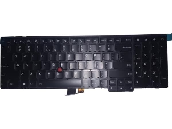 Lenovo - Erstatningstastatur for bærbar PC - Dansk - OEM