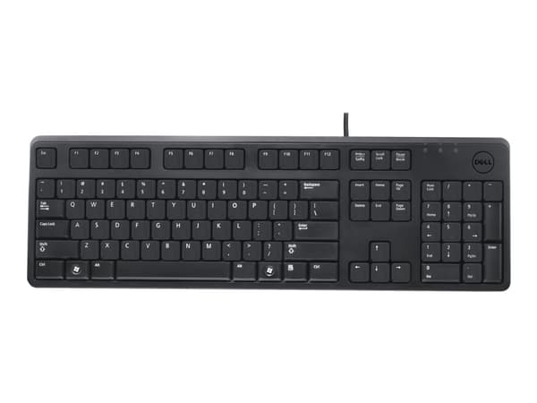 DELL KB212-B tangentbord USB QWERTY Engelsk Svart