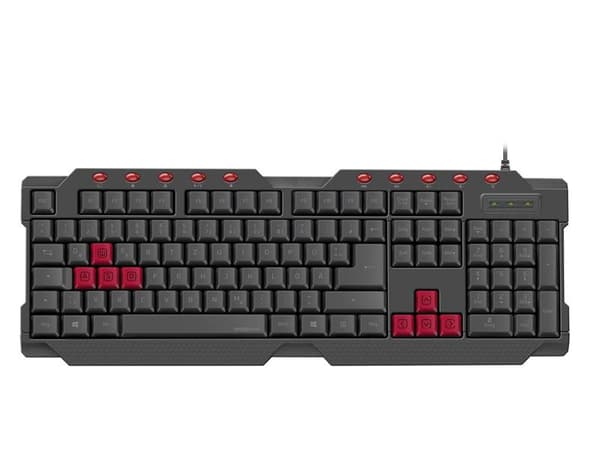 SPEEDLINK FERUS - Tastatur - USB - Nordisk