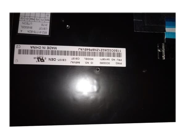 Lenovo 04Y0833 reservdelar bärbara datorer Tangentbord