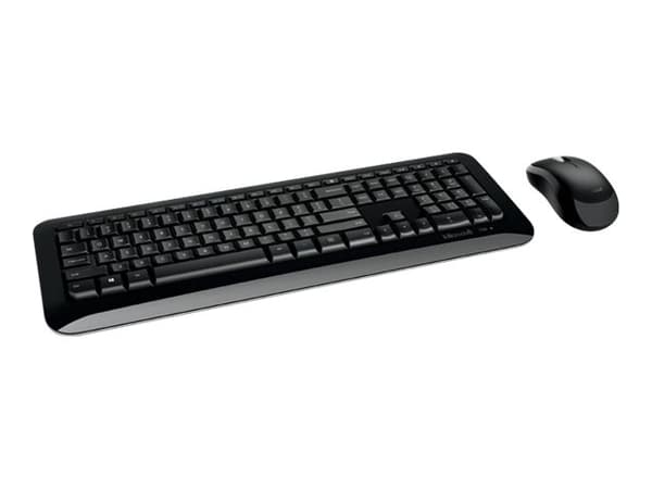 Microsoft Wireless Desktop 850 for Business - Tastatur- og mussett - trådløs - 2.4 GHz Sort