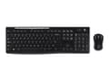 Miniatyrbild 5 av 5: Logitech MK270 Wireless Combo - Sats med tangentbord och mus - trådlös - 2.4 GHz - belgisk