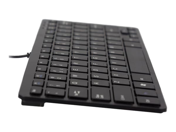 R-Go Compact Keyboard, QWERTY(US) - Tastatur - USB - QWERTY - USA - svart