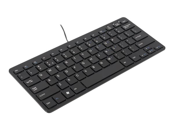 R-Go Compact Keyboard, QWERTY(US) - Tastatur - USB - QWERTY - USA - svart