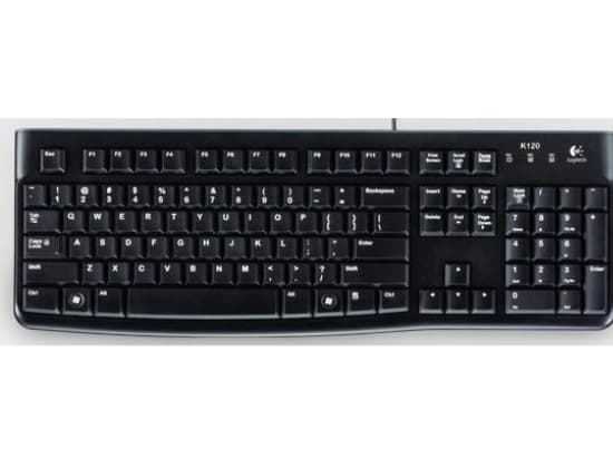 Logitech Keyboard K120 for Business tangentbord USB QWERTY Spansk Svart