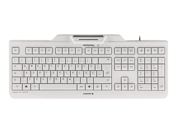 CHERRY KC 1000 SC tangentbord USB QWERTY Nordic Svart