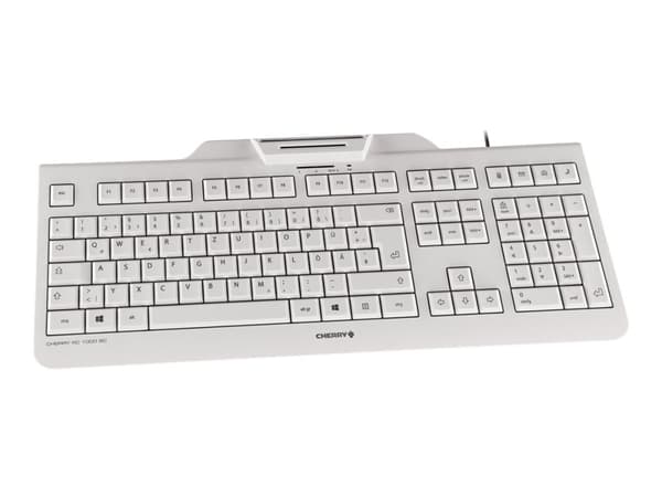 CHERRY KC 1000 SC tangentbord USB QWERTY Nordic Svart