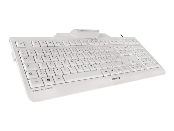 CHERRY KC 1000 SC tangentbord USB QWERTY Nordic Svart