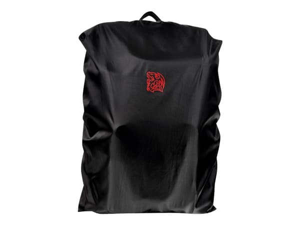Tt eSPORTS Battle Dragon Utility - Ryggsäck för tillbehör till spelkonsol - polyester, 1680 D ballistisk nylon - svart - 17"