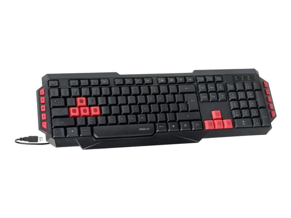 SPEEDLINK Ludicium - Tangentbord - USB - Nordisk - svart Svart