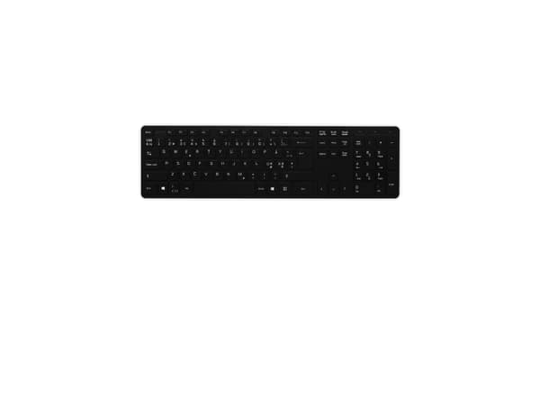 Matting Jobmate - Näppäimistö - USB - pohjoismainen - musta