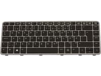 HP 739563-081, Näppäimistö, Tanska, Taustavalaistu näppäimistö, HP, EliteBook Folio 1040 G1
