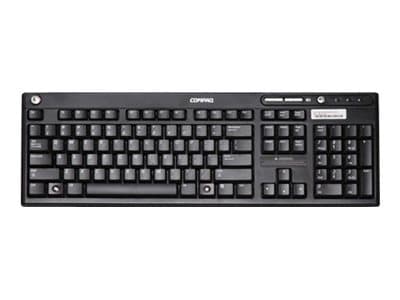 HP 697737-071 tangentbord USB QWERTY Spansk Svart Svart