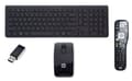 Miniatyrbild 2 av 4: HP Wireless Sydney-Melbourne - Dongle - Remote control SP IT, Fullstor (100 %), Trådlös, RF Trådlös, Svart, Mus inkluderad