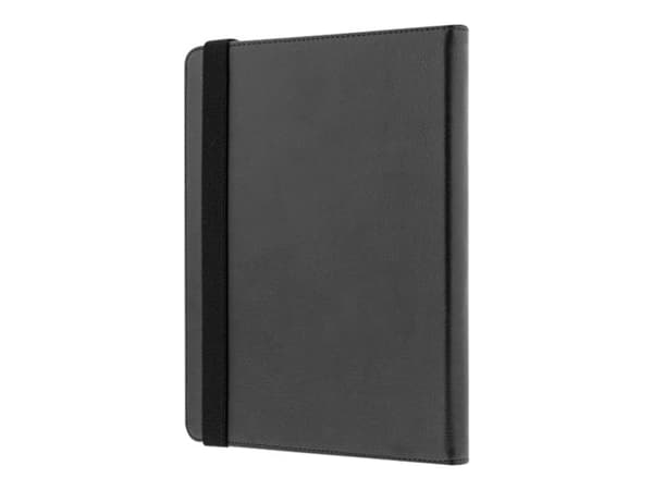 DELTACO TB-137 - Tangentbord och foliefodral - Bluetooth - svart tangentbord, svart fodral