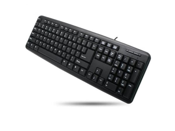 Techly IDATA 955-UBK-AM, Fullstor (100 %), Kabel, USB, Svart