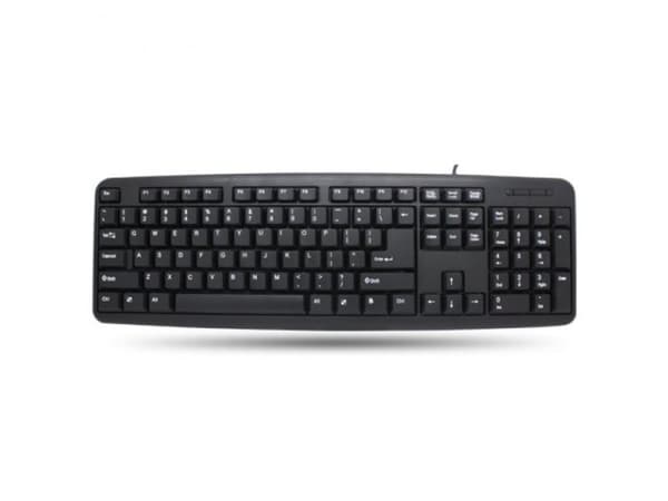 Techly IDATA 955-UBK-AM, Fullstor (100 %), Kabel, USB, Svart