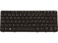 HP - Tangentbord - bakgrundsbelyst - dansk - för EliteBook 820 G1 Notebook