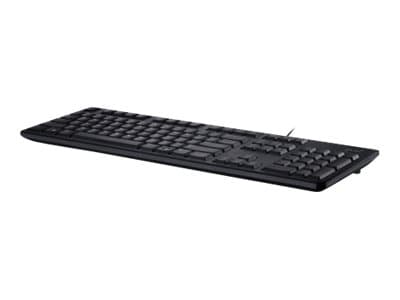 Dell KB212-B QuietKey - Tangentbord - USB - AZERTY - fransk - svart
