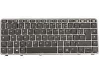 HP Elite - Tangentbord - bakgrundsbelyst - fransk - för EliteBook Folio 1040 G1