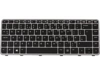 HP Elite - Tastatur - bakbelysning - Storbritannia - for EliteBook Folio 1040 G1